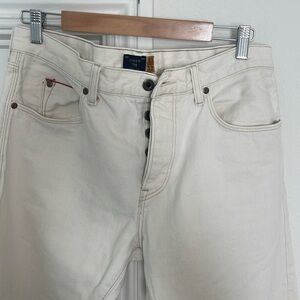 J Crew Men’s White Beach Jeans 170